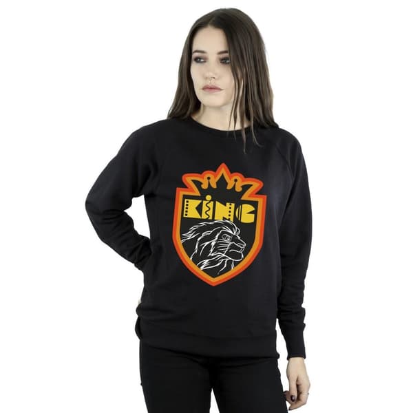 Disney Womens/Ladies The Lion King Crest Sweatshirt