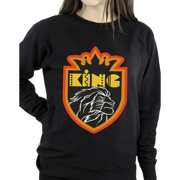 Disney Womens/Ladies The Lion King Crest Sweatshirt