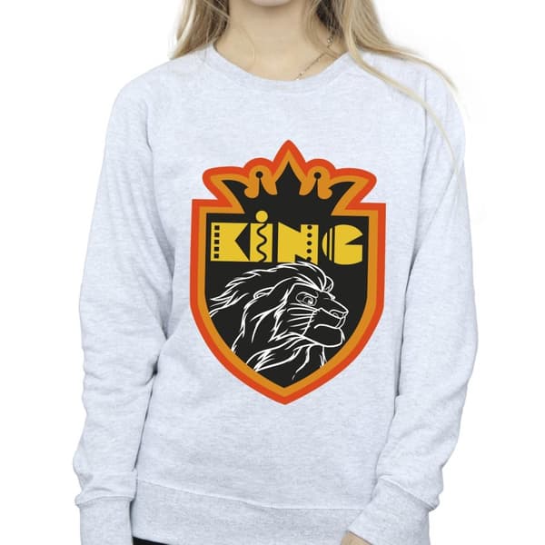 Disney Womens/Ladies The Lion King Crest Sweatshirt