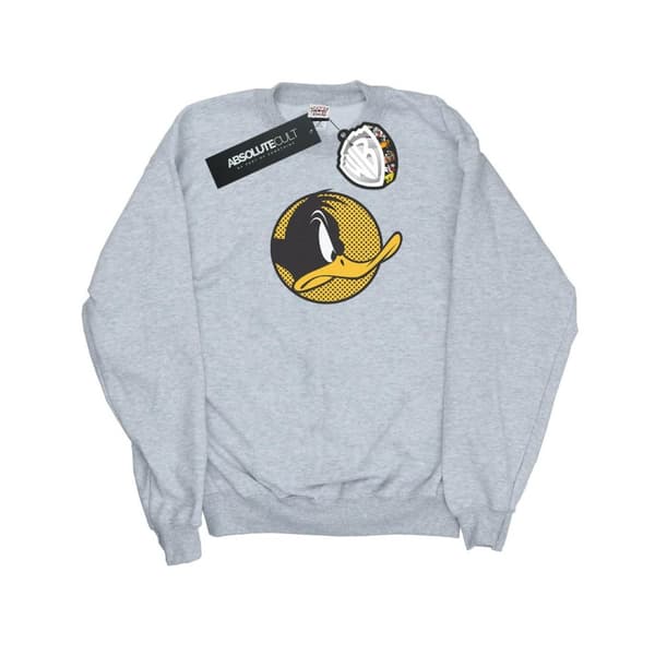 Looney Tunes Womens/Ladies Daffy Duck Dotted Profile Sweatshirt