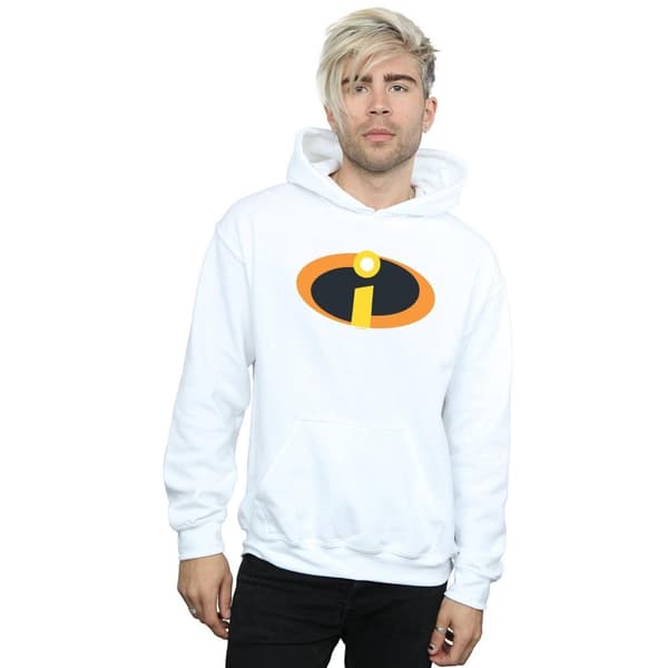 Disney Mens The Incredibles Costume Logo Hoodie