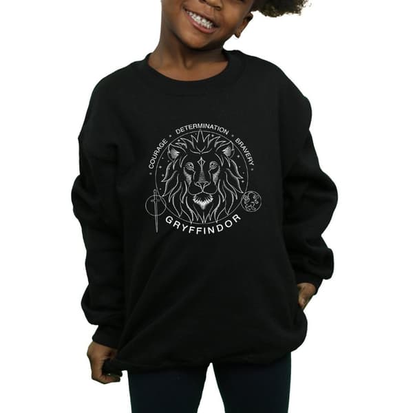Harry Potter Girls Gryffindor Seal Sweatshirt