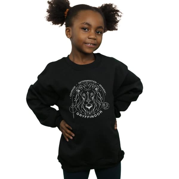 Harry Potter Girls Gryffindor Seal Sweatshirt