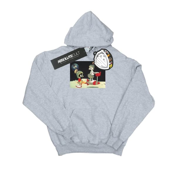 Looney Tunes Mens Bugs Bunny Spaced Hoodie