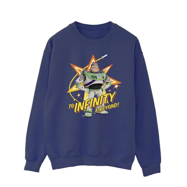 Disney Mens Toy Story Buzz To Infinity Sweatshirt