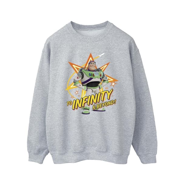 Disney Mens Toy Story Buzz To Infinity Sweatshirt