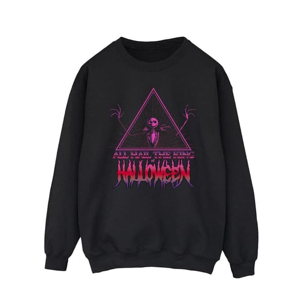 Disney Mens The Nightmare Before Christmas Halloween King Sweatshirt