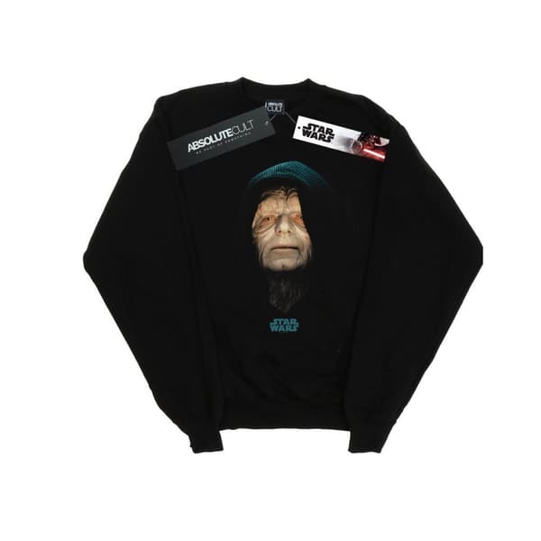 Star Wars Emperor Palpatine-tröja för flickor Black 12-13 Years