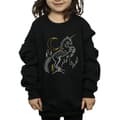 Miniatyrbilde 3 av 5: Harry Potter Girls Unicorn Line Art Sweatshirt