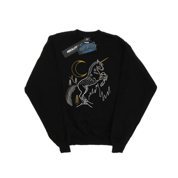 Harry Potter Girls Unicorn Line Art Sweatshirt