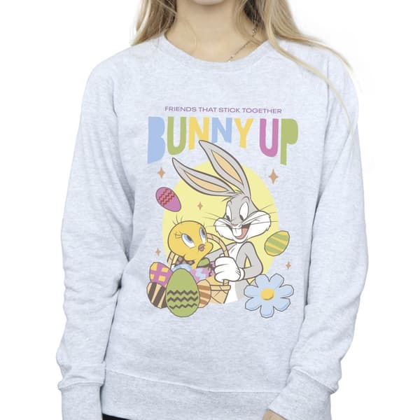 Looney Tunes Womens/Ladies Bunny Up Sweatshirt