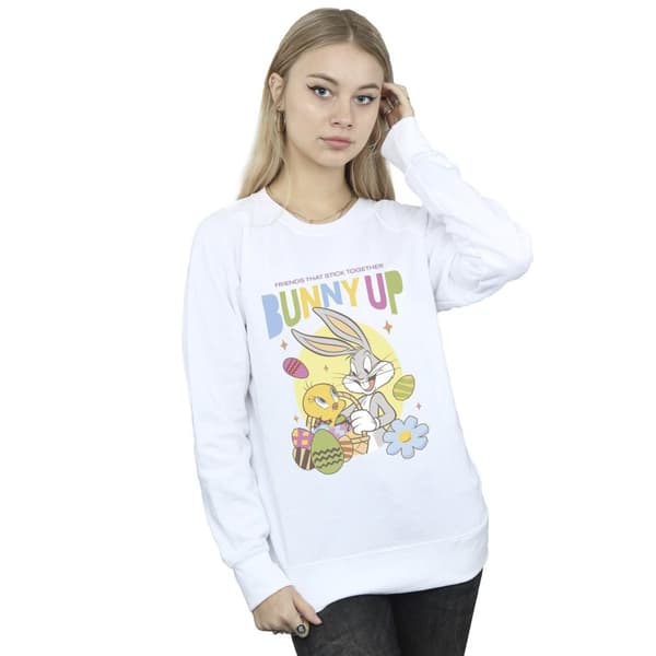 Looney Tunes Womens/Ladies Bunny Up Sweatshirt