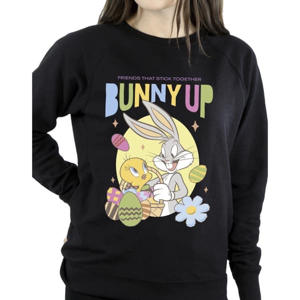 Looney Tunes Womens/Ladies Bunny Up Sweatshirt