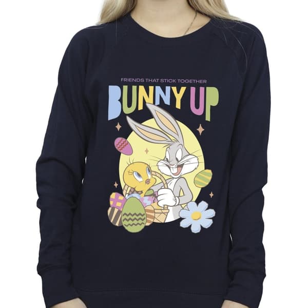Looney Tunes Womens/Ladies Bunny Up Sweatshirt