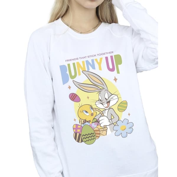 Looney Tunes Womens/Ladies Bunny Up Sweatshirt