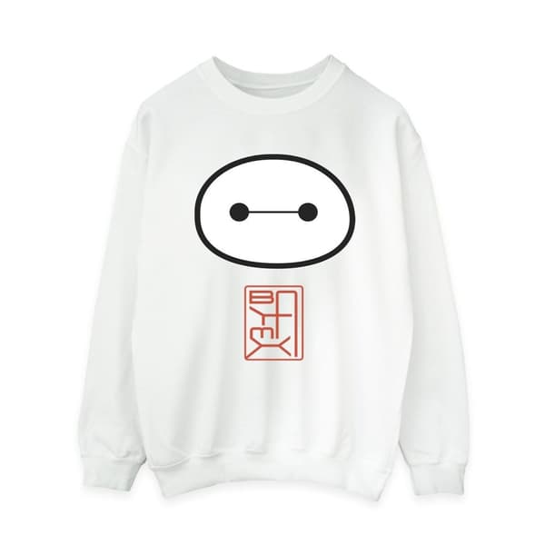 Disney Womens/Ladies Big Hero 6 Baymax Icon Sweatshirt