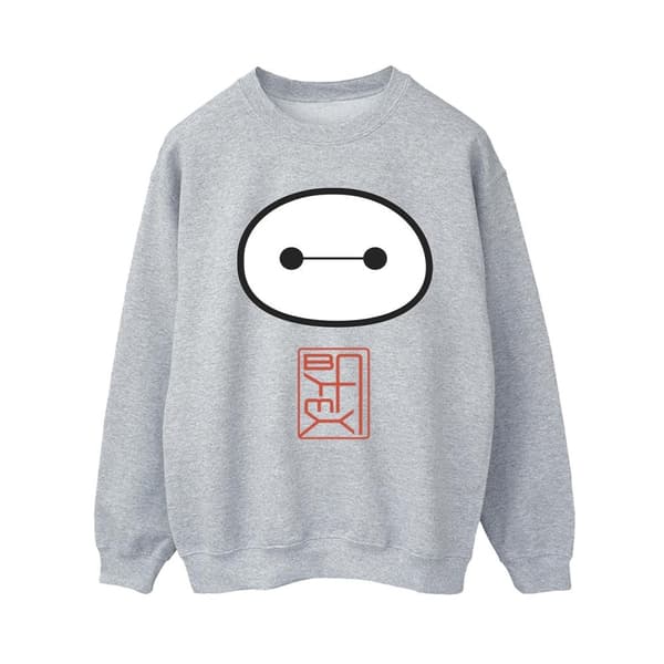Disney Womens/Ladies Big Hero 6 Baymax Icon Sweatshirt