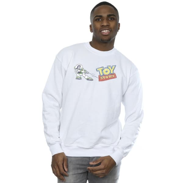 Disney Herr Toy Story Buzz Pulling Logo Sweatshirt