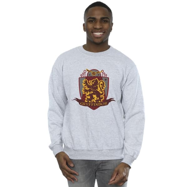 Harry Potter Mens Gryffindor Chest Badge Sweatshirt