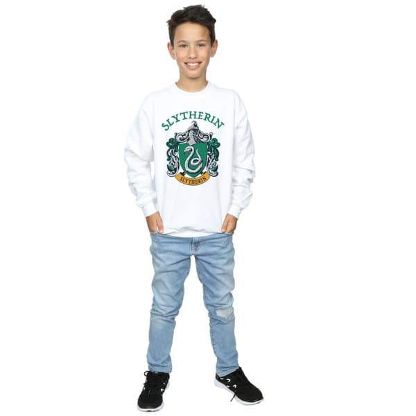 Harry Potter Boys Slytherin Crest Sweatshirt