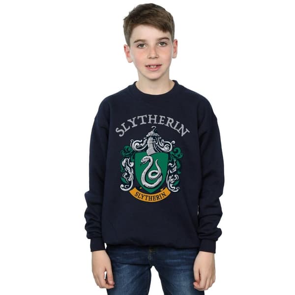 Harry Potter Boys Slytherin Crest Sweatshirt