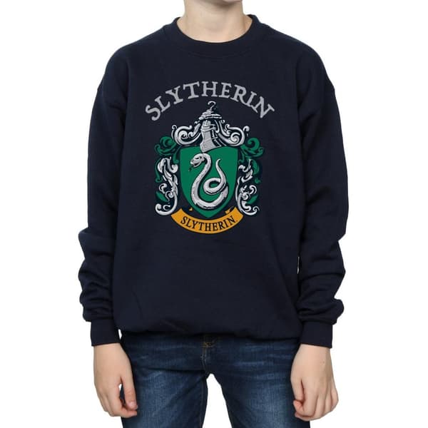 Harry Potter Boys Slytherin Crest Sweatshirt