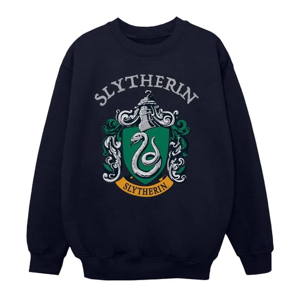 Harry Potter Boys Slytherin Crest Sweatshirt