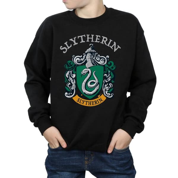 Harry Potter Boys Slytherin Crest Sweatshirt