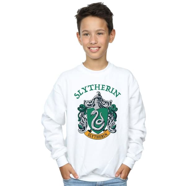 Harry Potter Boys Slytherin Crest Sweatshirt