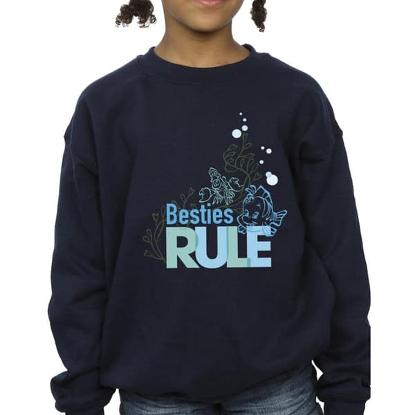 Disney Girls The Little Mermaid Besties Sweatshirt