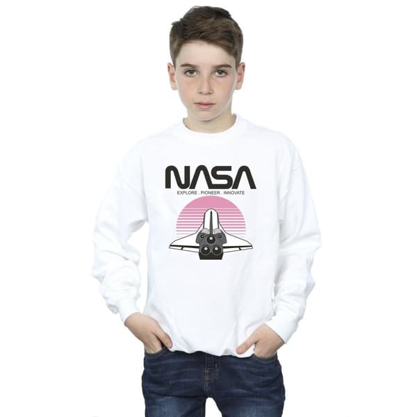 NASA Boys Space Shuttle Sunset Sweatshirt