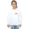 Miniatyrbild 2 av 5: NASA Sweatshirt med modern logotyp och bröst för flickor