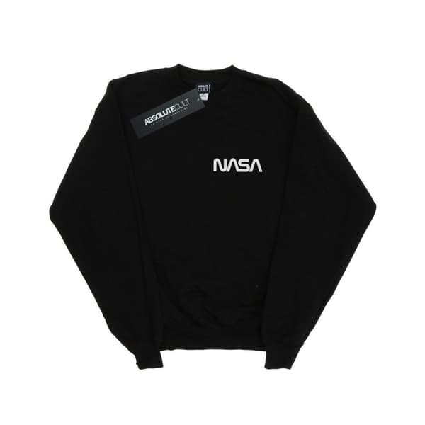 NASA Sweatshirt med modern logotyp och bröst för flickor
