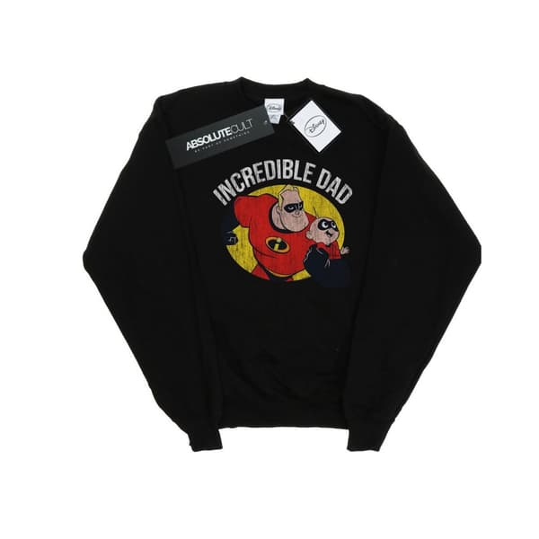 Disney Mens The Incredibles Bob Parr Incredible Dad Sweatshirt