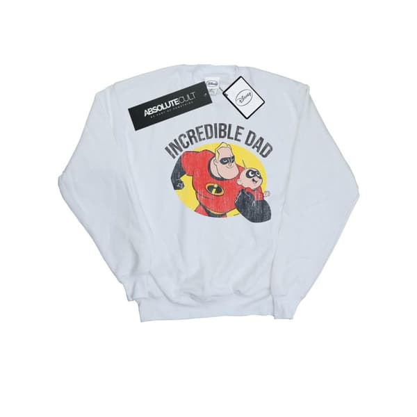 Disney Mens The Incredibles Bob Parr Incredible Dad Sweatshirt