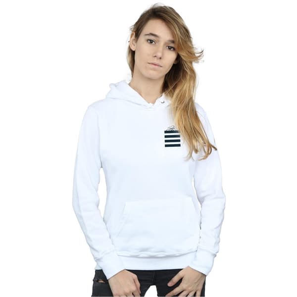 Looney Tunes Womens/Ladies Taz Stripes Faux Pocket Hoodie