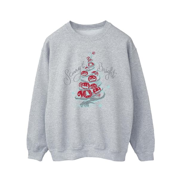 Disney Mens The Nightmare Before Christmas Scary & Bright Sweatshirt