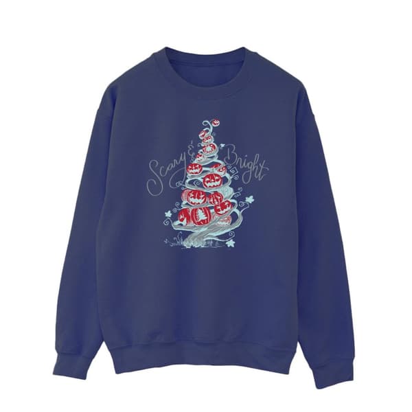 Disney Mens The Nightmare Before Christmas Scary & Bright Sweatshirt