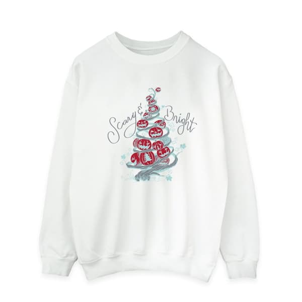 Disney Mens The Nightmare Before Christmas Scary & Bright Sweatshirt