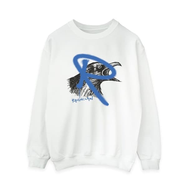 Harry Potter Ravenclaw Pop Spray - Sweatshirt för kvinnor/damer White XL