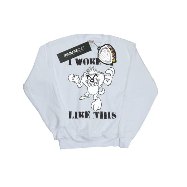 Looney Tunes Girls Taz I Woke Up Like This Sweatshirt