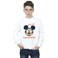 Miniatyrbild 2 av 3: Disney Pojkar Musse Pigg Jolly Christmas Glasögon Sweatshirt