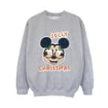 Miniatyrbild 1 av 3: Disney Pojkar Musse Pigg Jolly Christmas Glasögon Sweatshirt