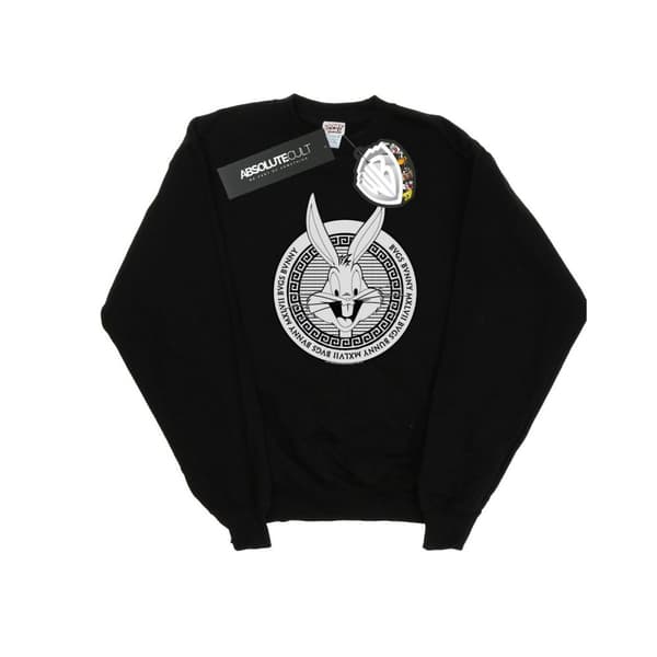Looney Tunes Girls Bugs Bunny Greek Circle Sweatshirt