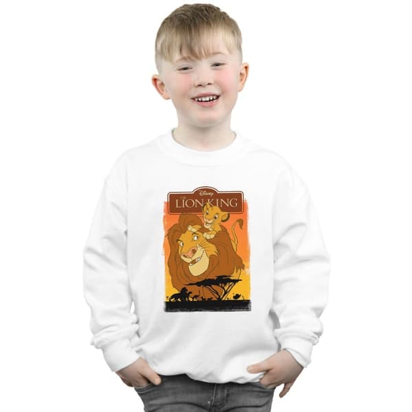 Disney Boys The Lion King Simba And Mufasa Sweatshirt