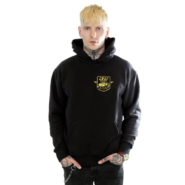 Disney Herr Cars Cruz Ramirez Hoodie med logotyp och fuskficka