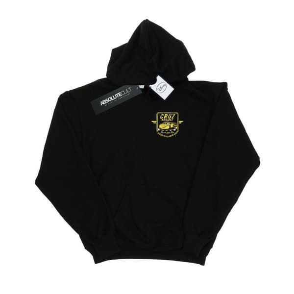 Disney Herr Cars Cruz Ramirez Hoodie med logotyp och fuskficka Black XL