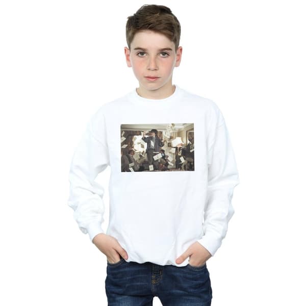 Harry Potter Pojkar - Sweatshirt med bokstäver från Hogwarts