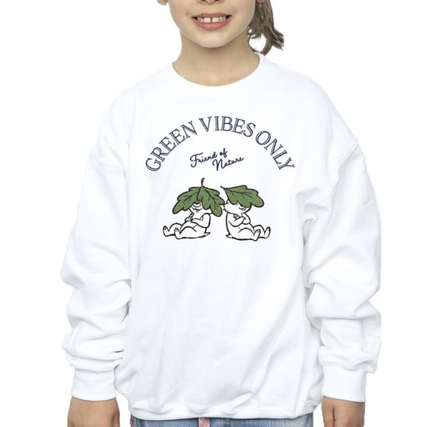 Disney Girls Chip ´n Dale Green Vibes Only Sweatshirt