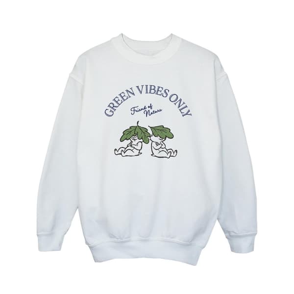 Disney Girls Chip ´n Dale Green Vibes Only Sweatshirt